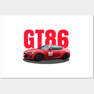 GT86 Posters and Art